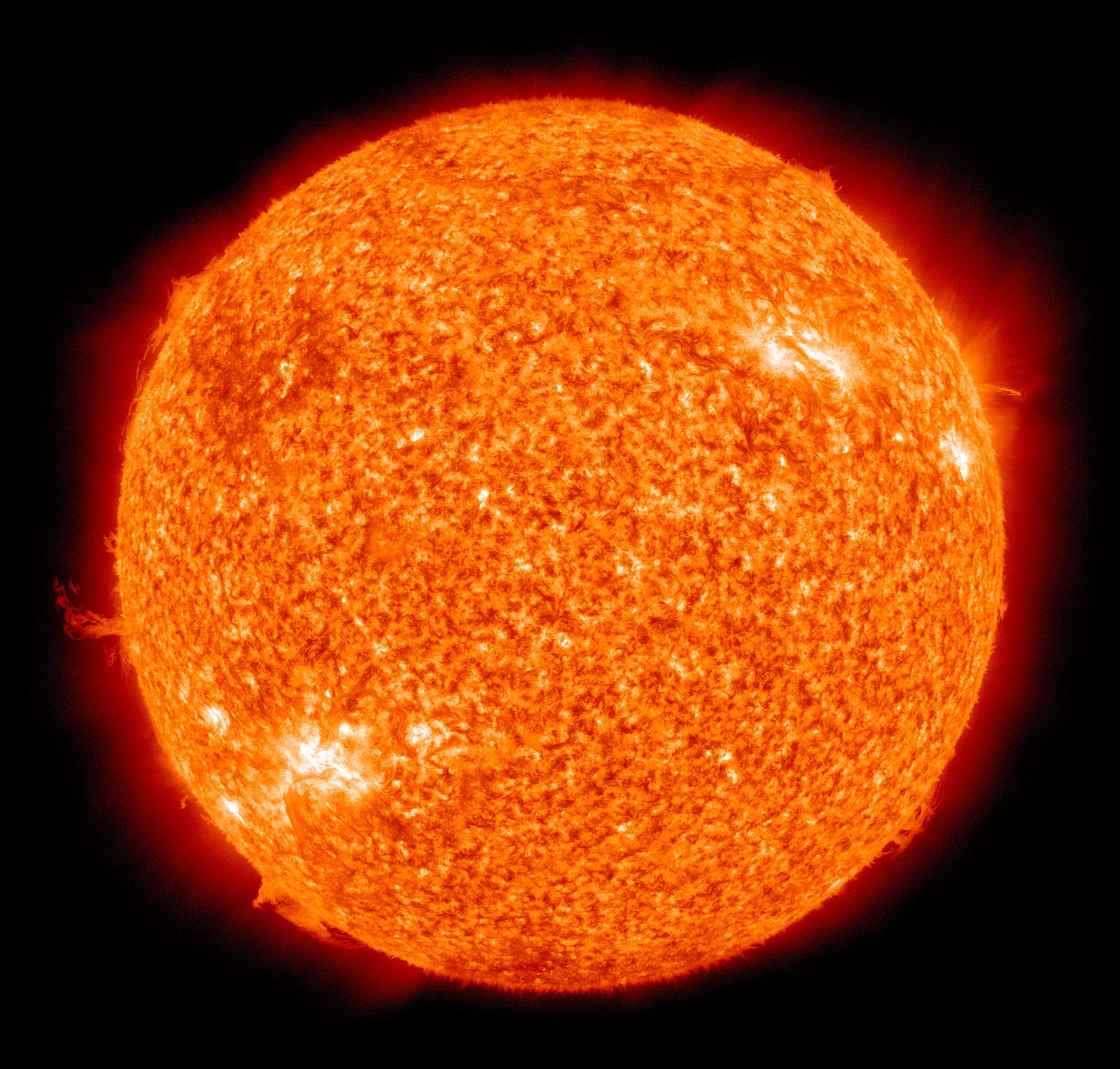 O Sol observado pelo Solar Dynamics Observatory da NASA