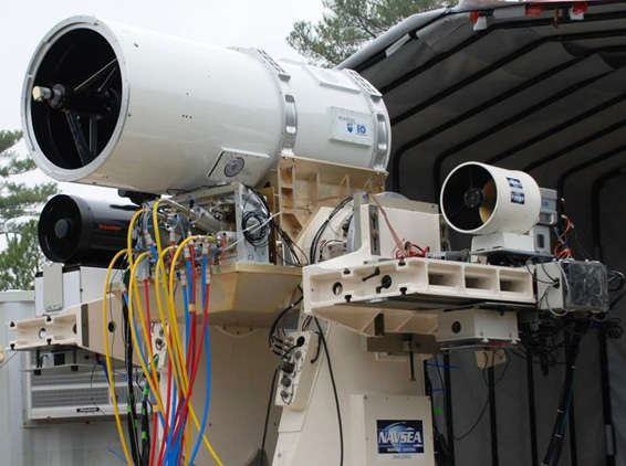 Laser Weapon System da Marinha dos EUA