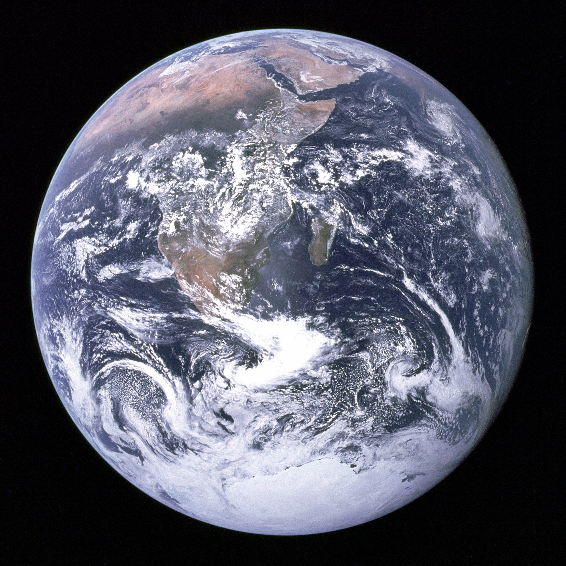 A Terra vista pela Apollo 17