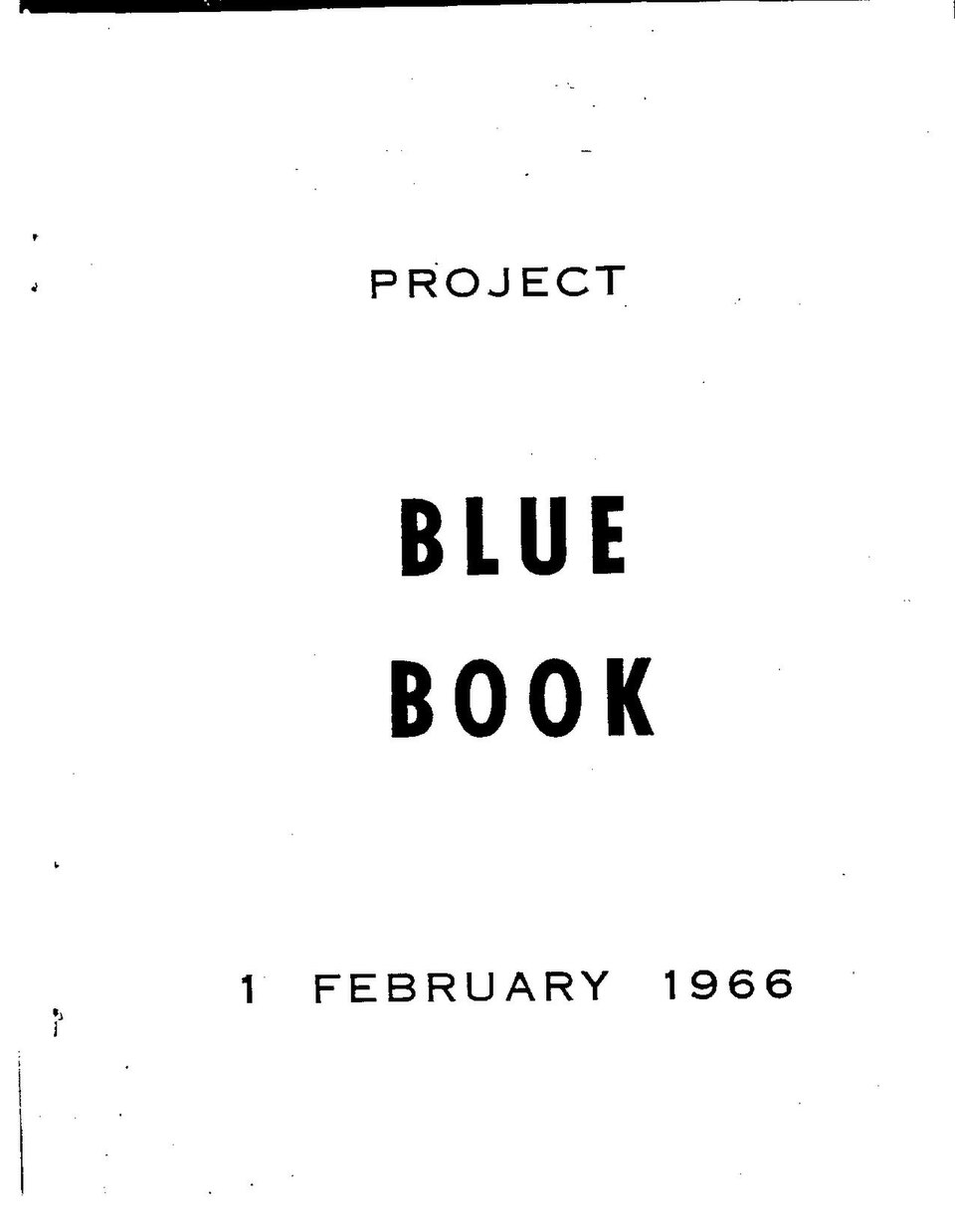 Página de relatório do Projeto Livro Azul