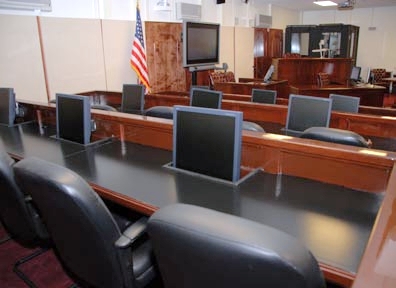 Guantanamo courtroom