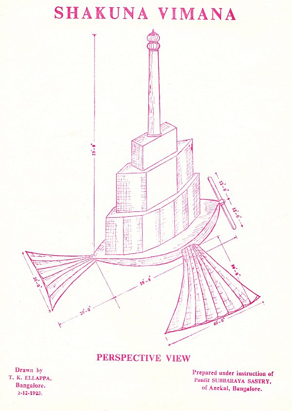 Shakuna illustration from the Vaimānika Śāstra