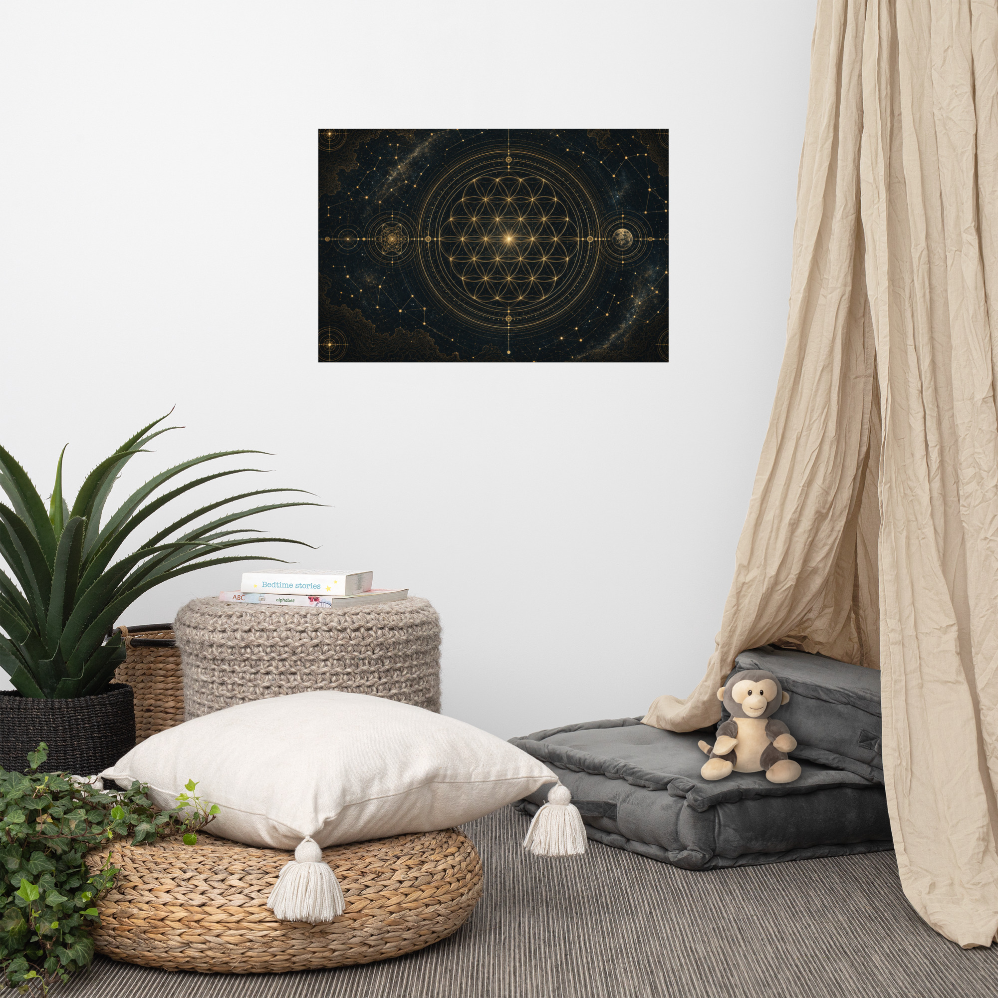 Poster Sacred Geometry Map - Imagem 7